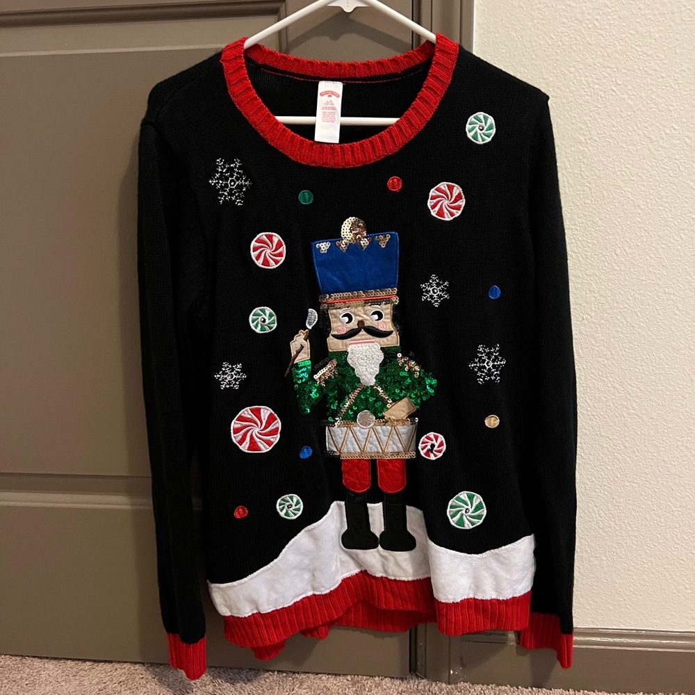 Festive Nutcracker Christmas Sweater